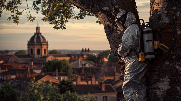 Extermination et destruction de nids de guêpes à toulouse: guide rapide
