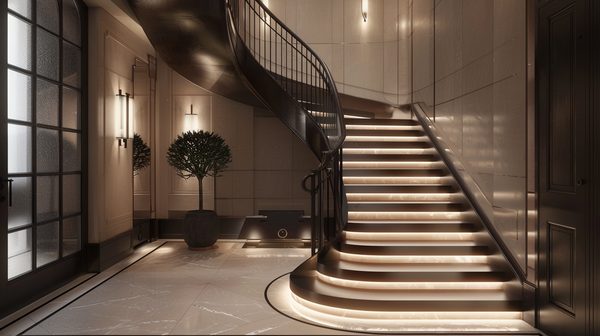 Fabrication rampe balcon escalier : élégance sur mesure