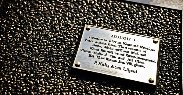Plaque funéraire personnalisée : créez un hommage unique et élégant